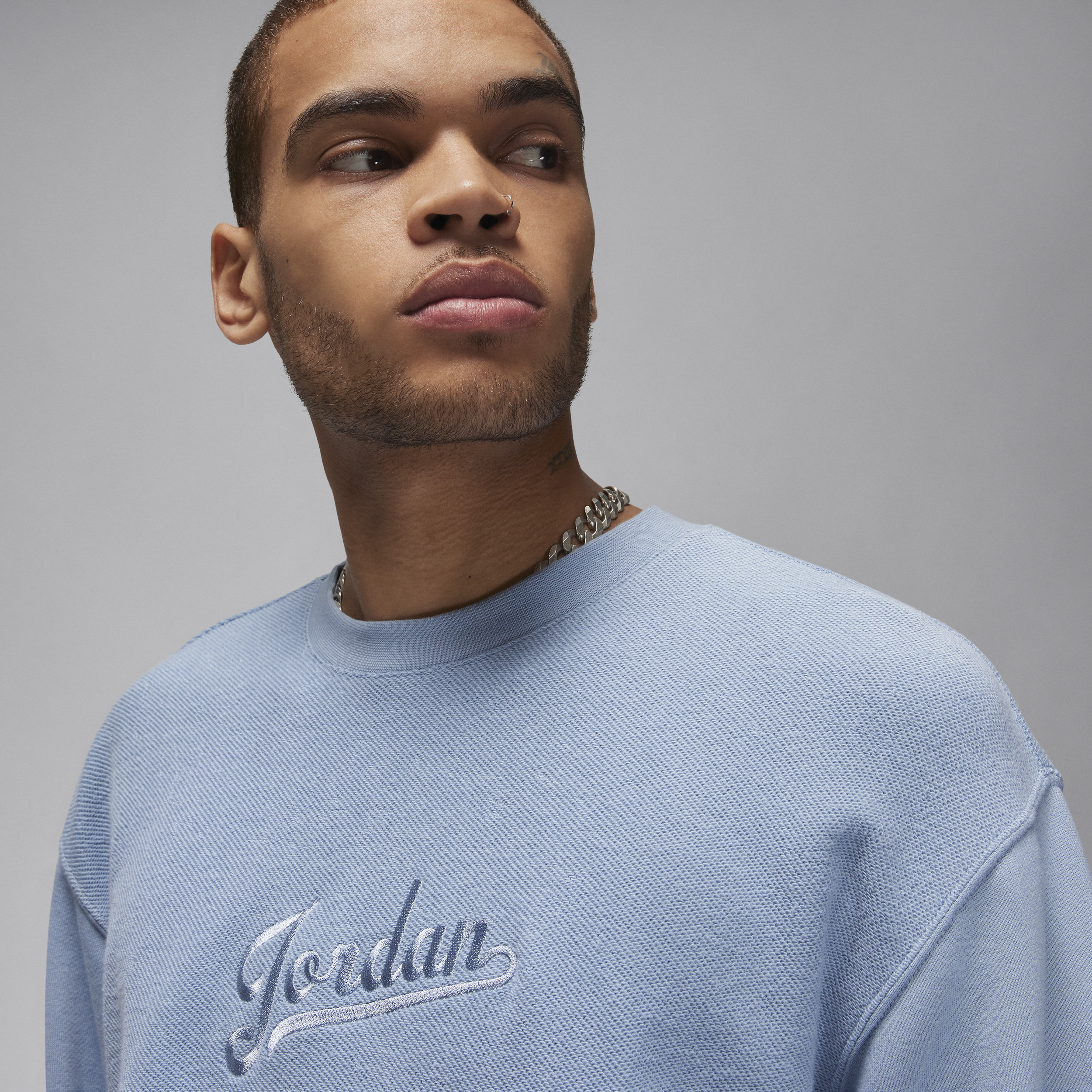 Men's Jordan Flight MVP Long-Sleeve Fleece Top - 3