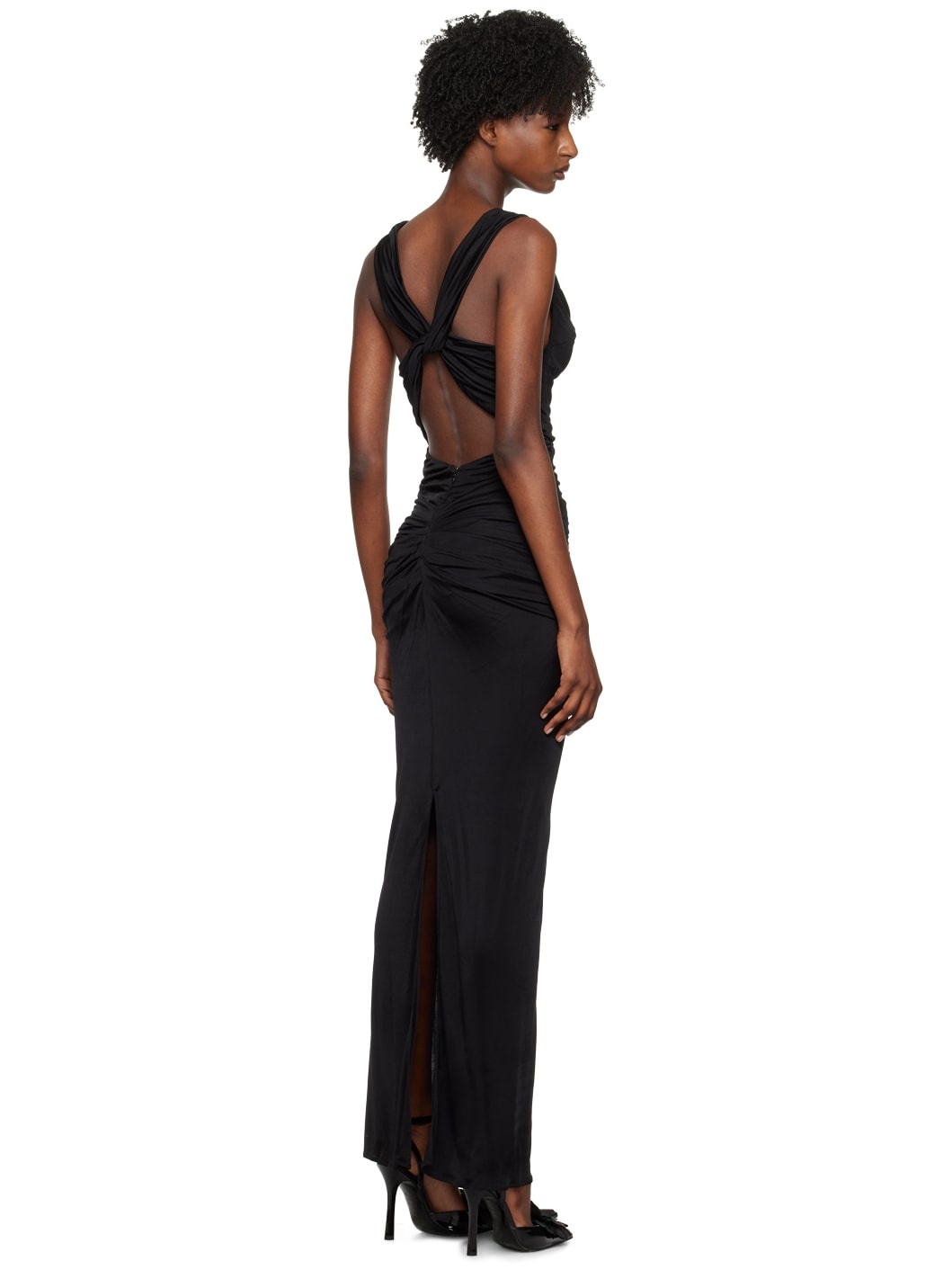 Black Ina Maxi Dress - 3