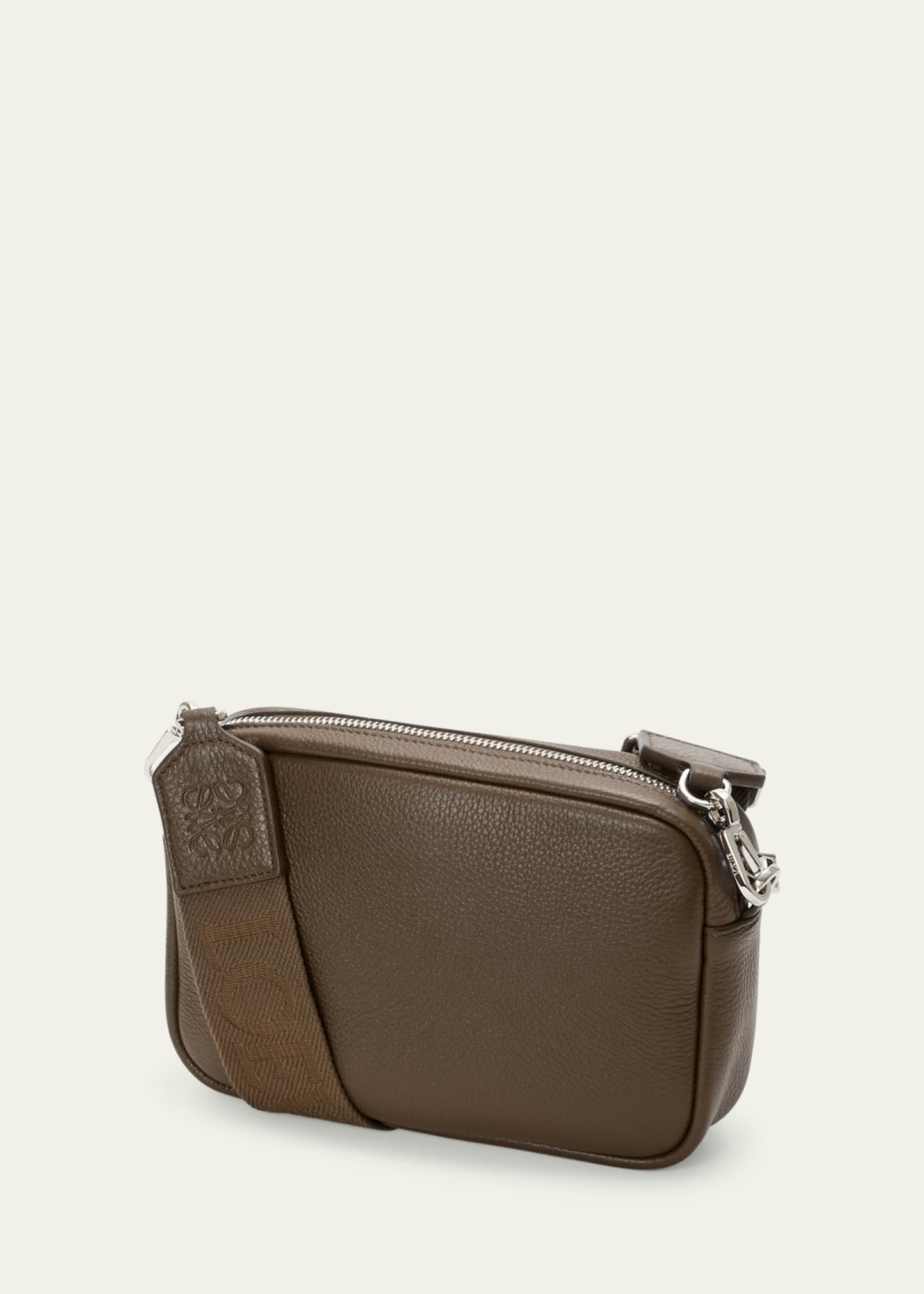 Men's Pebble Leather Camera Bag - 3