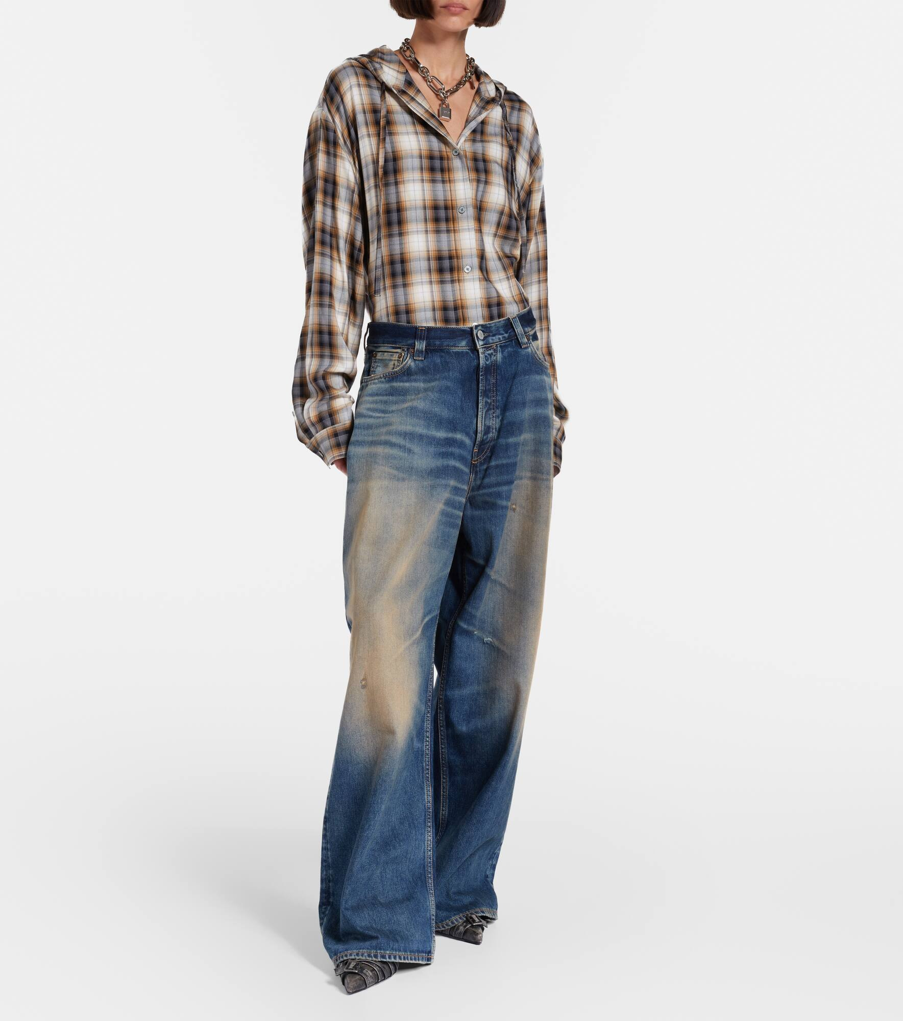 U Rocka wide-leg jeans - 7