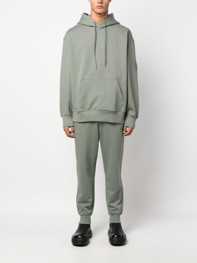 Y-3 drawstring cotton-blend hoodie outlook