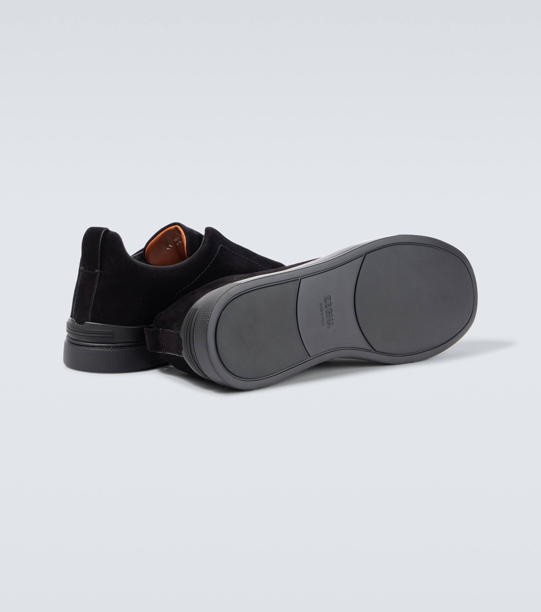 Triple Stitch suede sneakers - 7