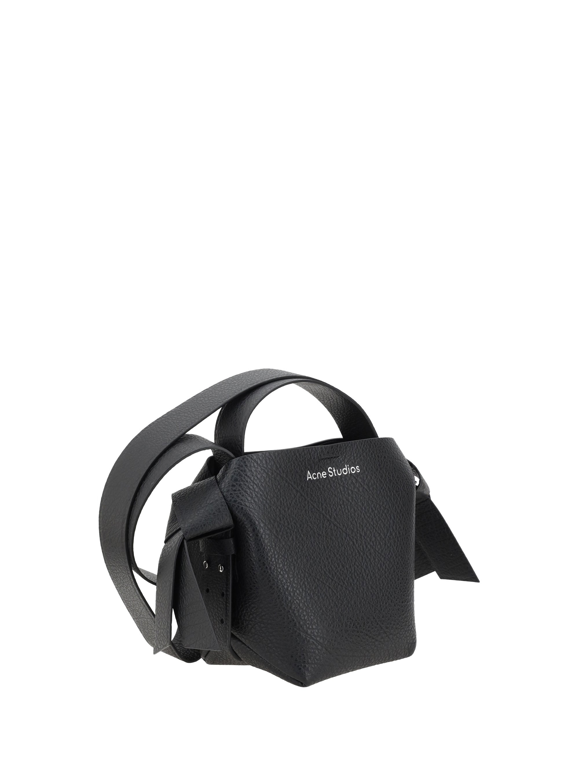 Acne Studios Women Mini Shoulder Bag With Musubi Knot - 2