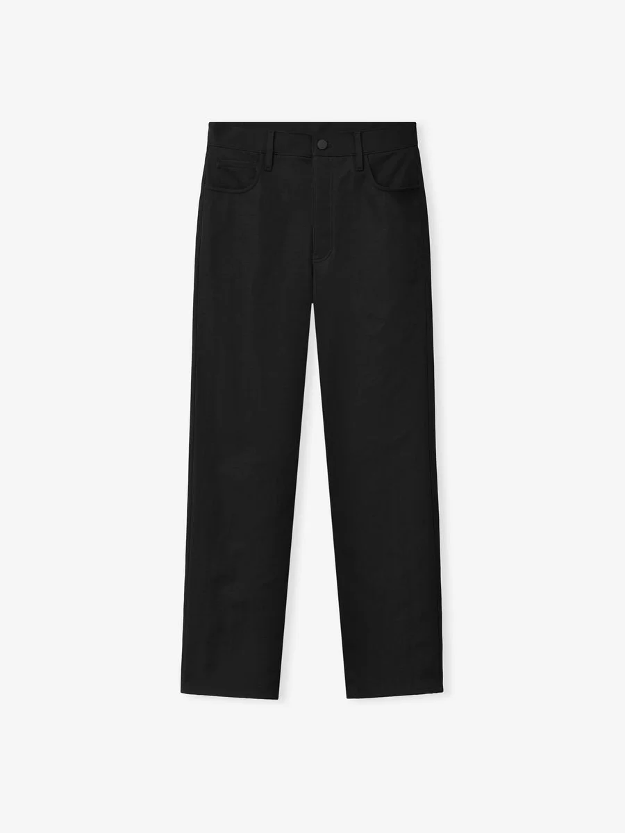 Textured Nylon 5 Pocket Pant - 1