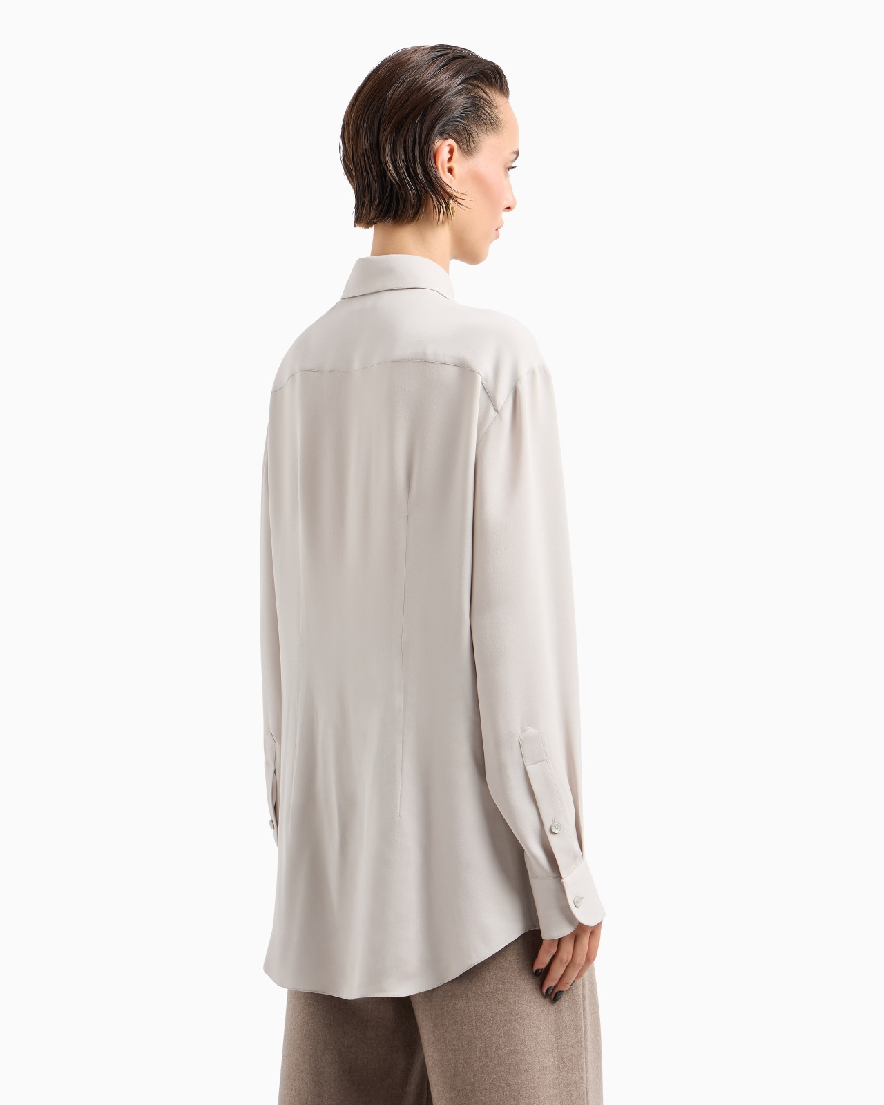 TRIPLE SILK GEORGETTE SHIRT - 3