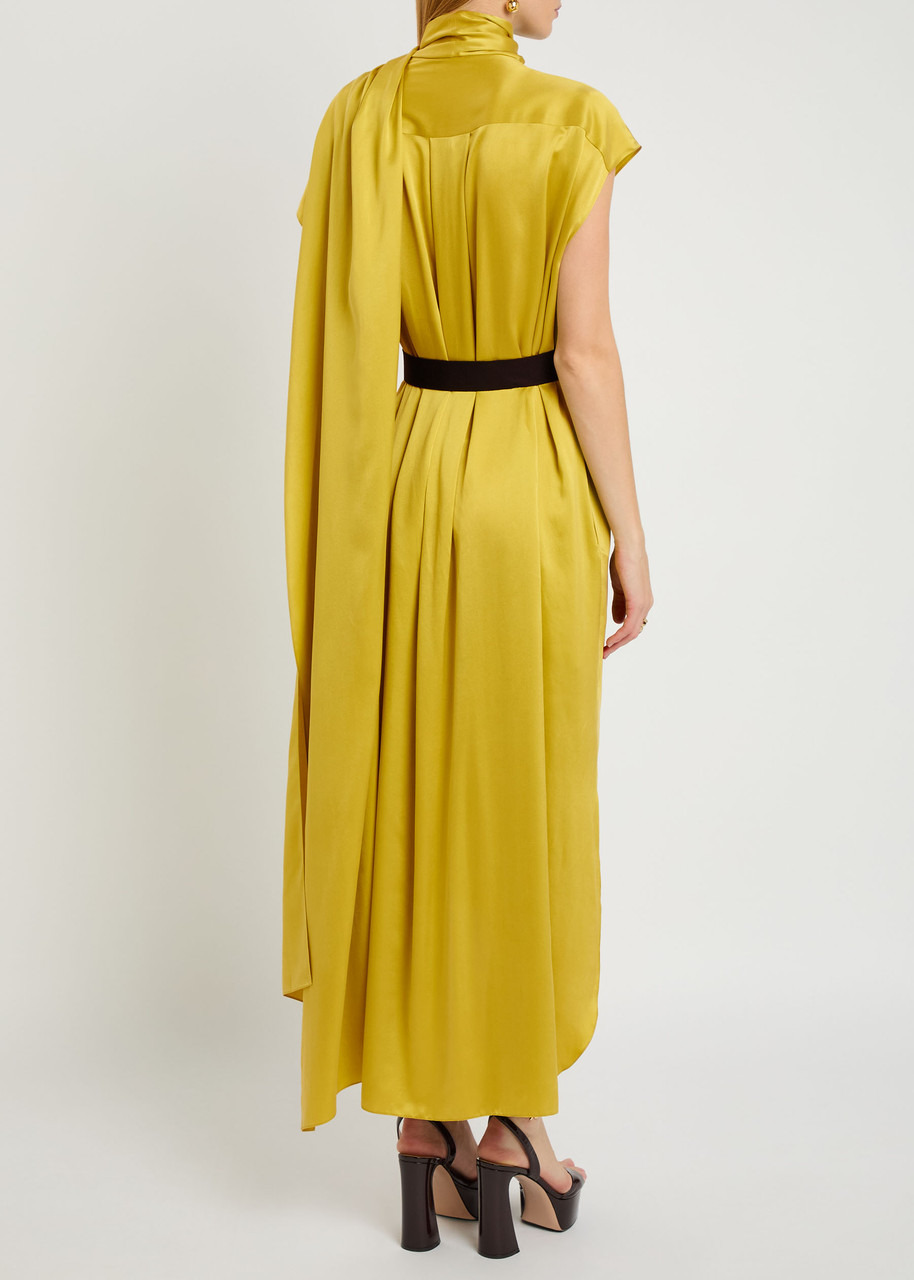 Roksanda Lysar Asymmetric Draped Silk Gown - 3