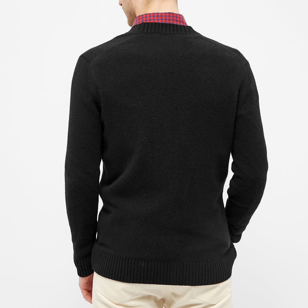 Maison Kitsuné Fox Lambswool Cardigan - 5