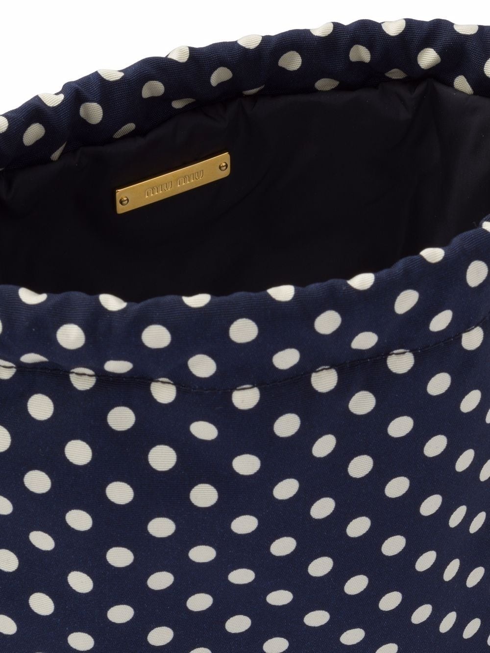 polka-dot print make-up pouch - 4