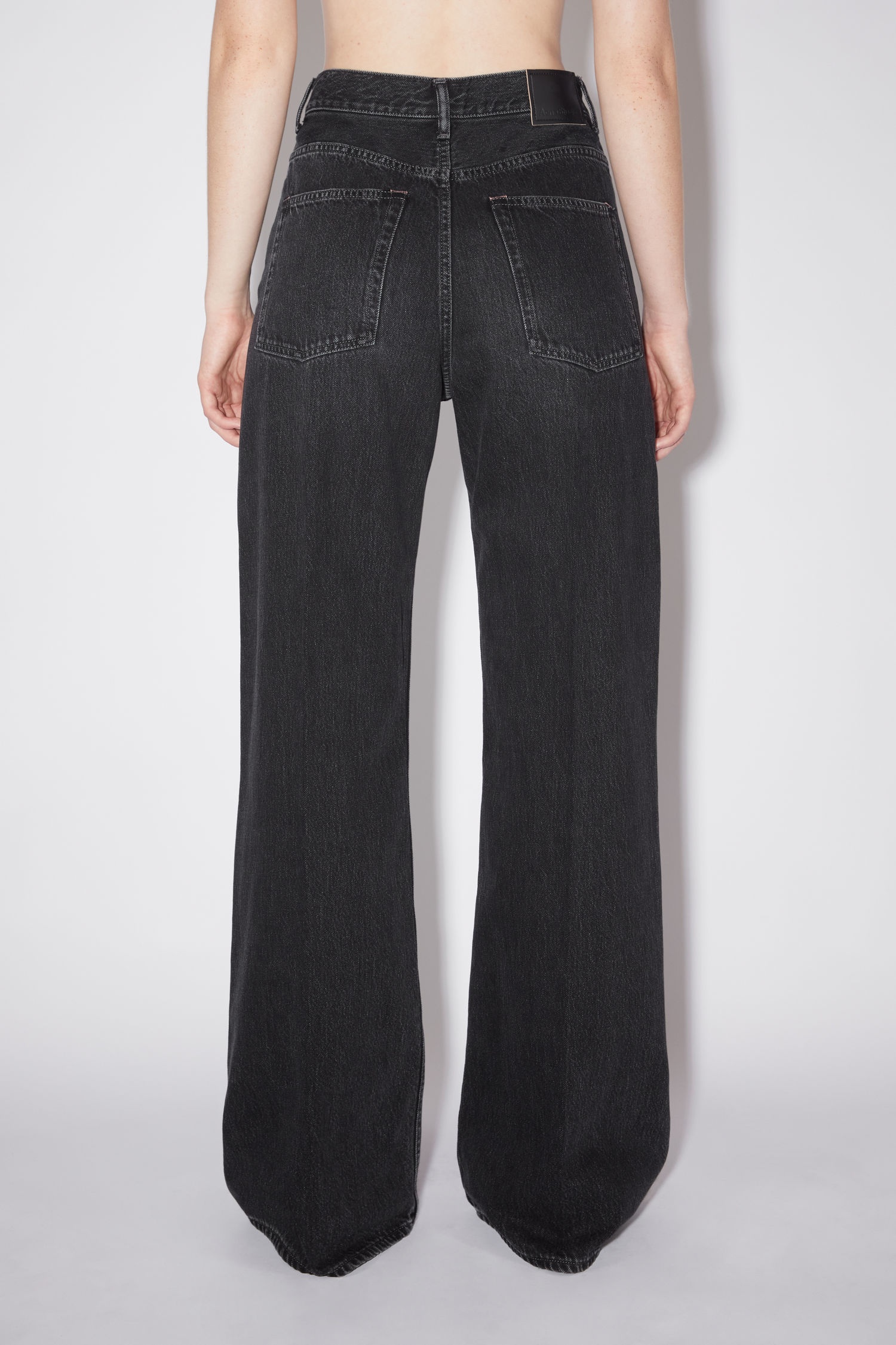 Loose bootcut jeans - Black - 3