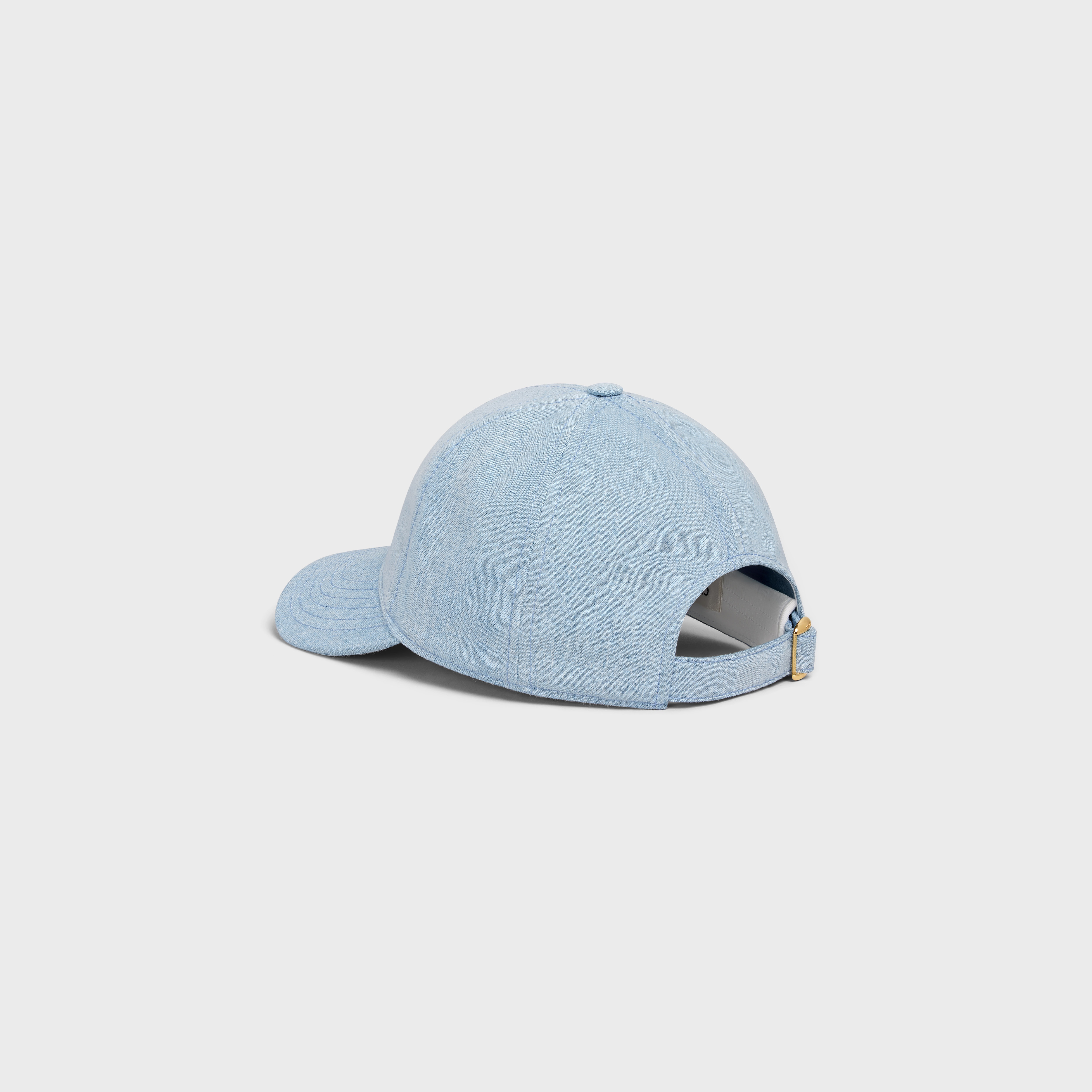 CELINE DENIM BASEBALL CAP - 4