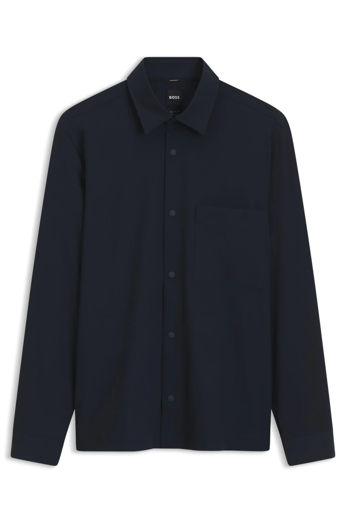 RELAXED-FIT SHIRT IN PERFORMANCE STRETCH RIPSTOP - 1