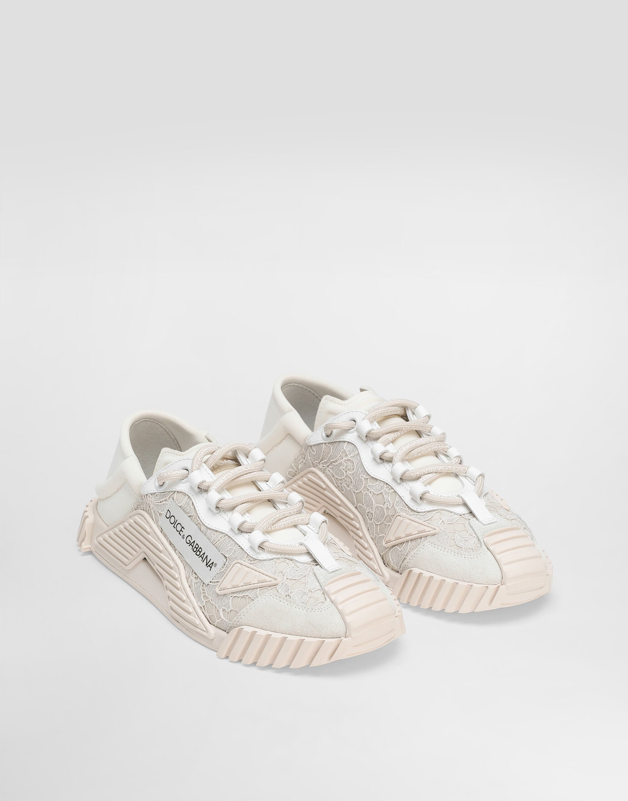 Mixed-materials NS1 slip-on sneakers - 2