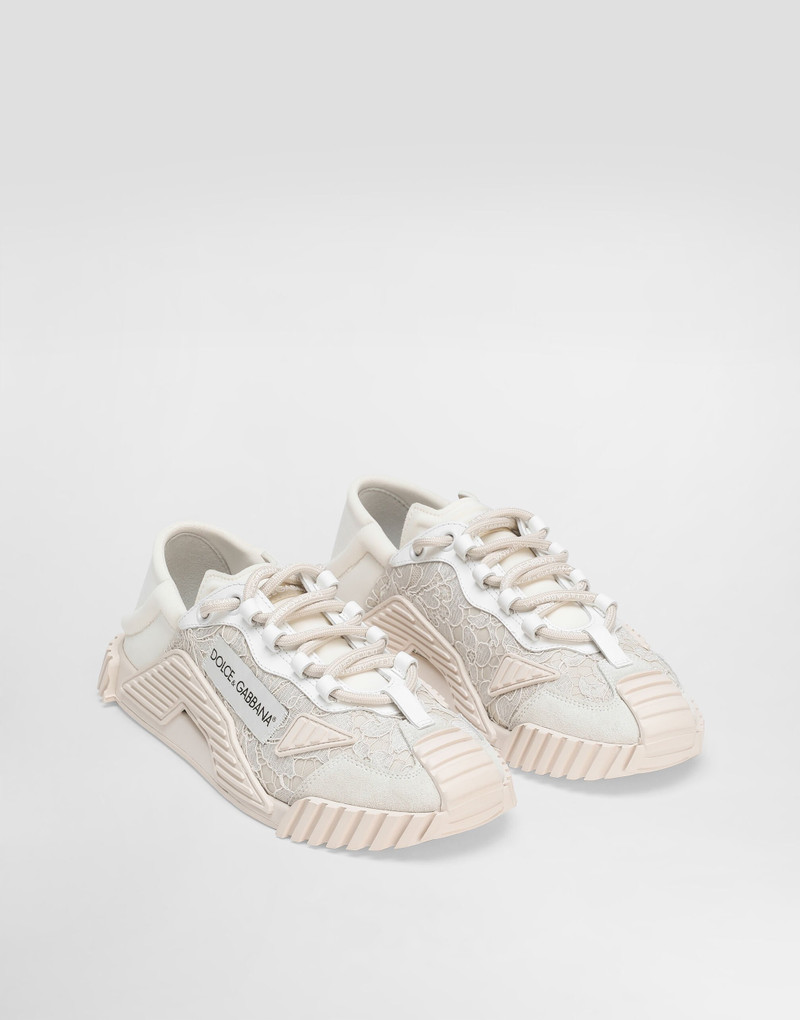 Mixed-materials NS1 slip-on sneakers 2