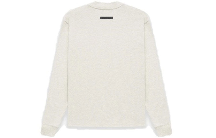 Fear of God Essentials FW21 Long Sleeve T-Shirt White FOG-FW21-157 - 3