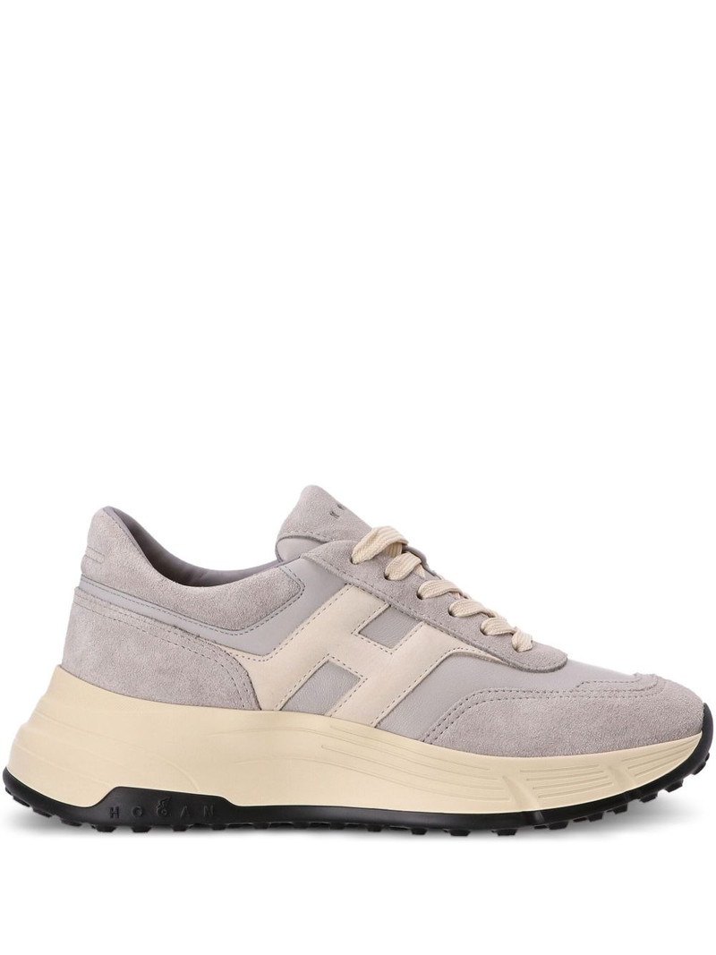 H669 suede leather sneakers 1