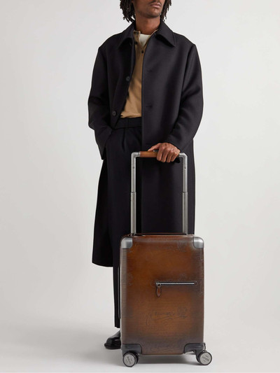 Berluti Formula 1005 Scritto Venezia Leather Suitcase outlook