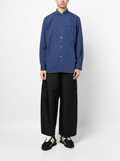 Junya Watanabe MAN drawstring-waist wide-leg trousers outlook