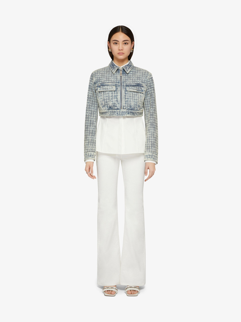 Givenchy 4G 데님에 있는 SHORT 재킷 outlook