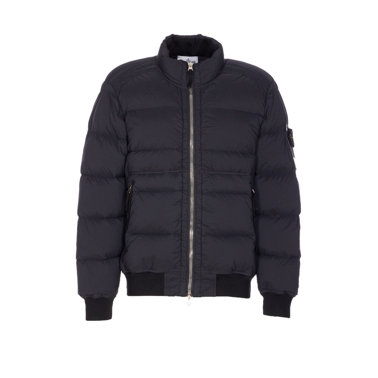 Stone Island Men Seamless Tunnel Nylon Logo Bomber - 1