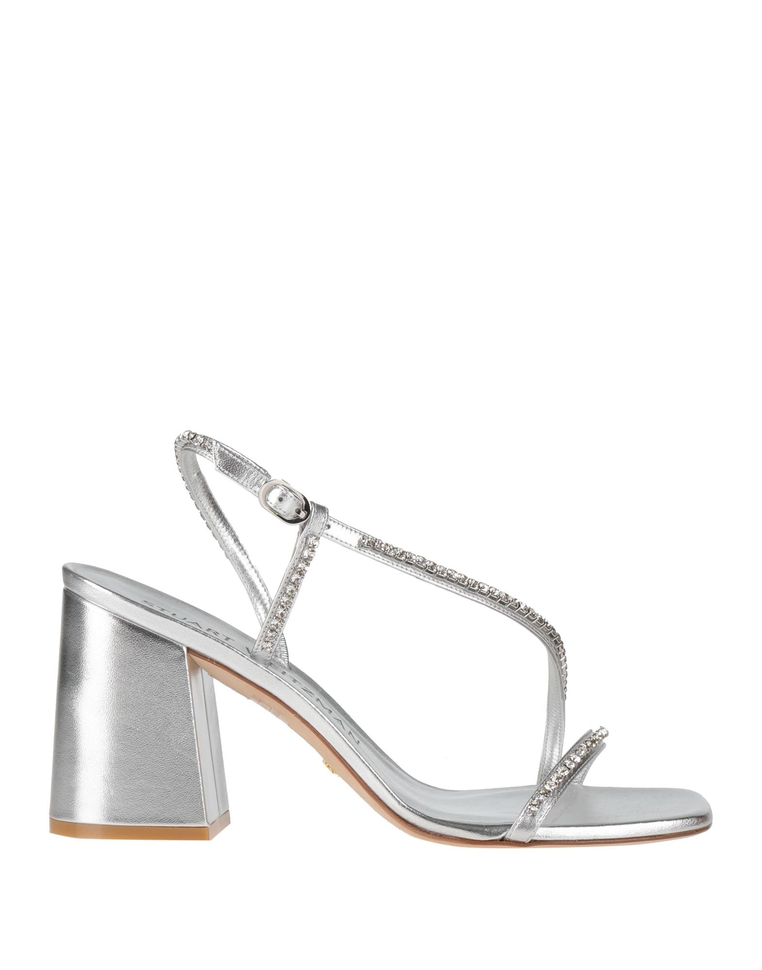 Silver Women's Sandals - 1