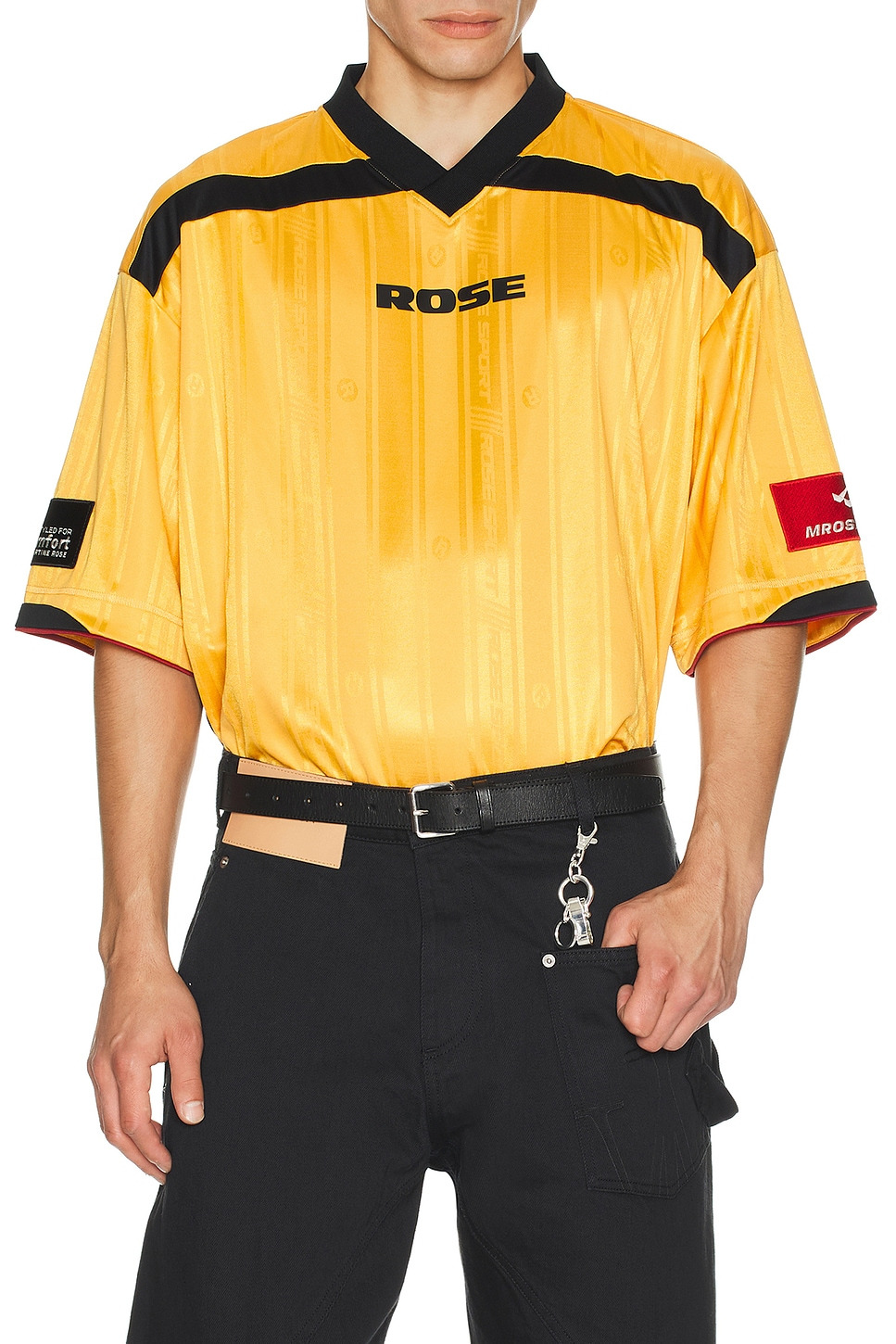 Printed Football Top - 4