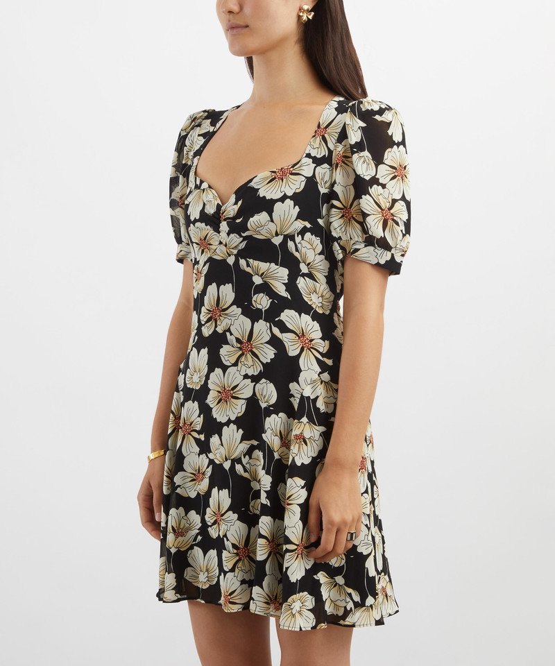 Reformation Rebecca Oriole Mini Dress outlook