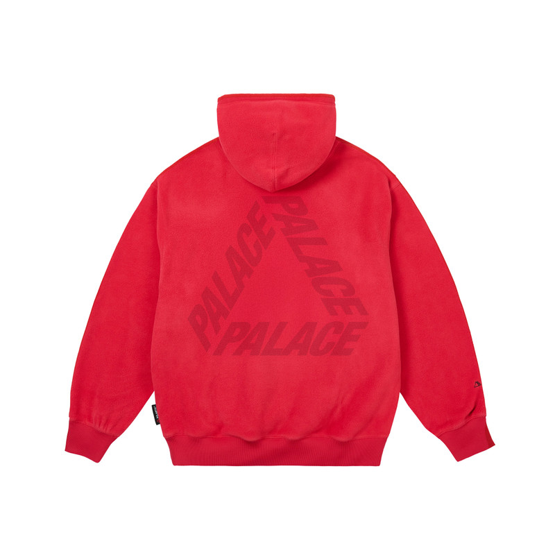 PALACE POLARTEC P3 HOOD MARS RED outlook