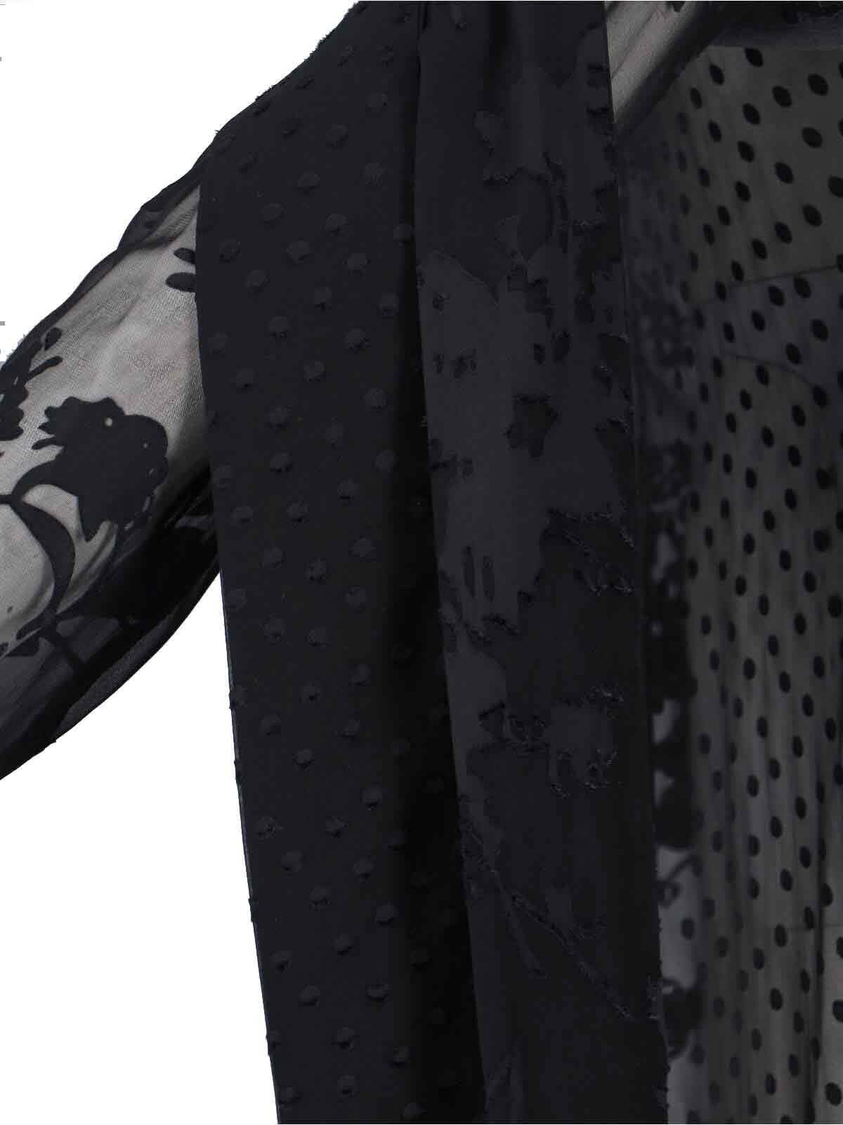 SILK BLEND MAXI DRESS - 4