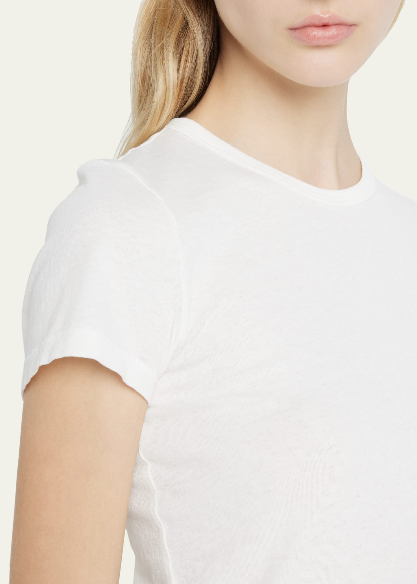 Fitted Cropped Baby Tee - 5