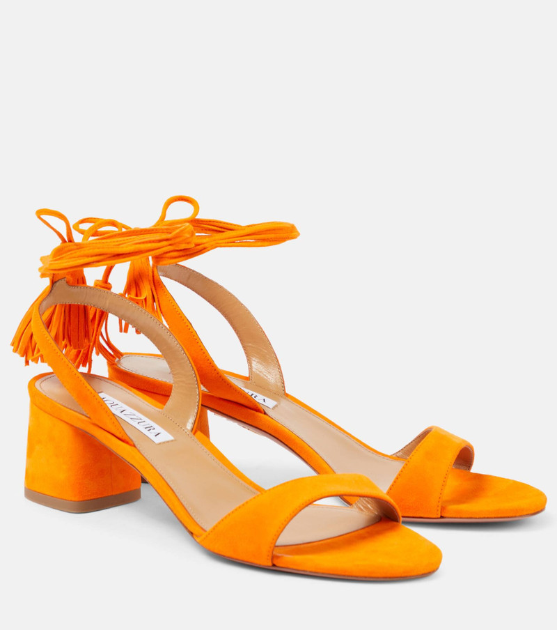 Alu tasseled suede sandals - 1