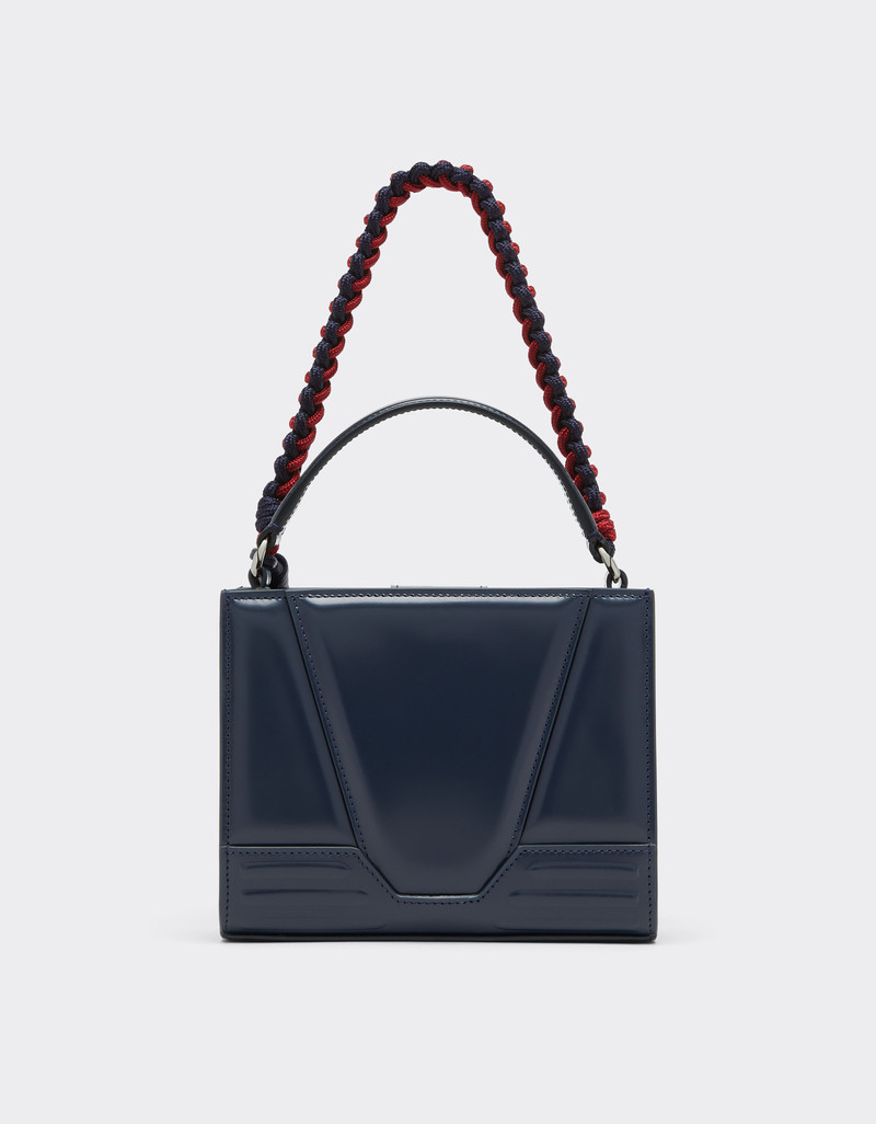Ferrari GT micro tote bag in leather 4