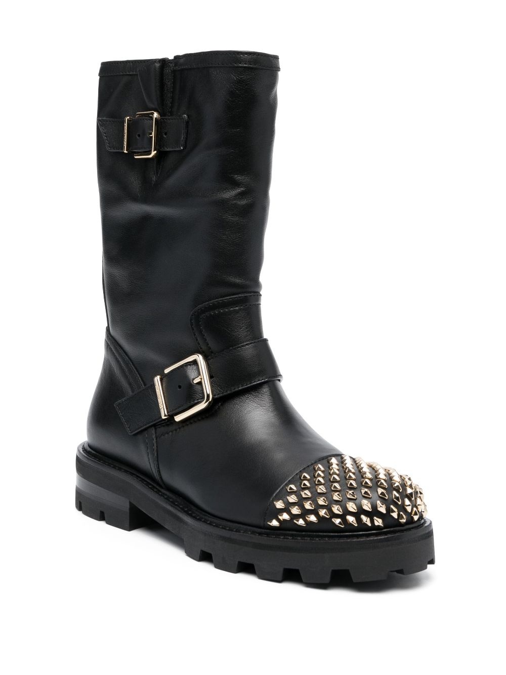 Biker II stud-embellished boots - 2