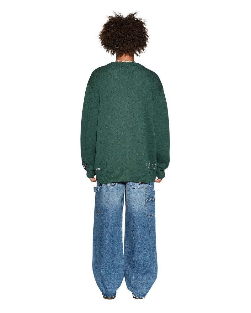 DUG OUT KNIT CARDIGAN MILITARY 4