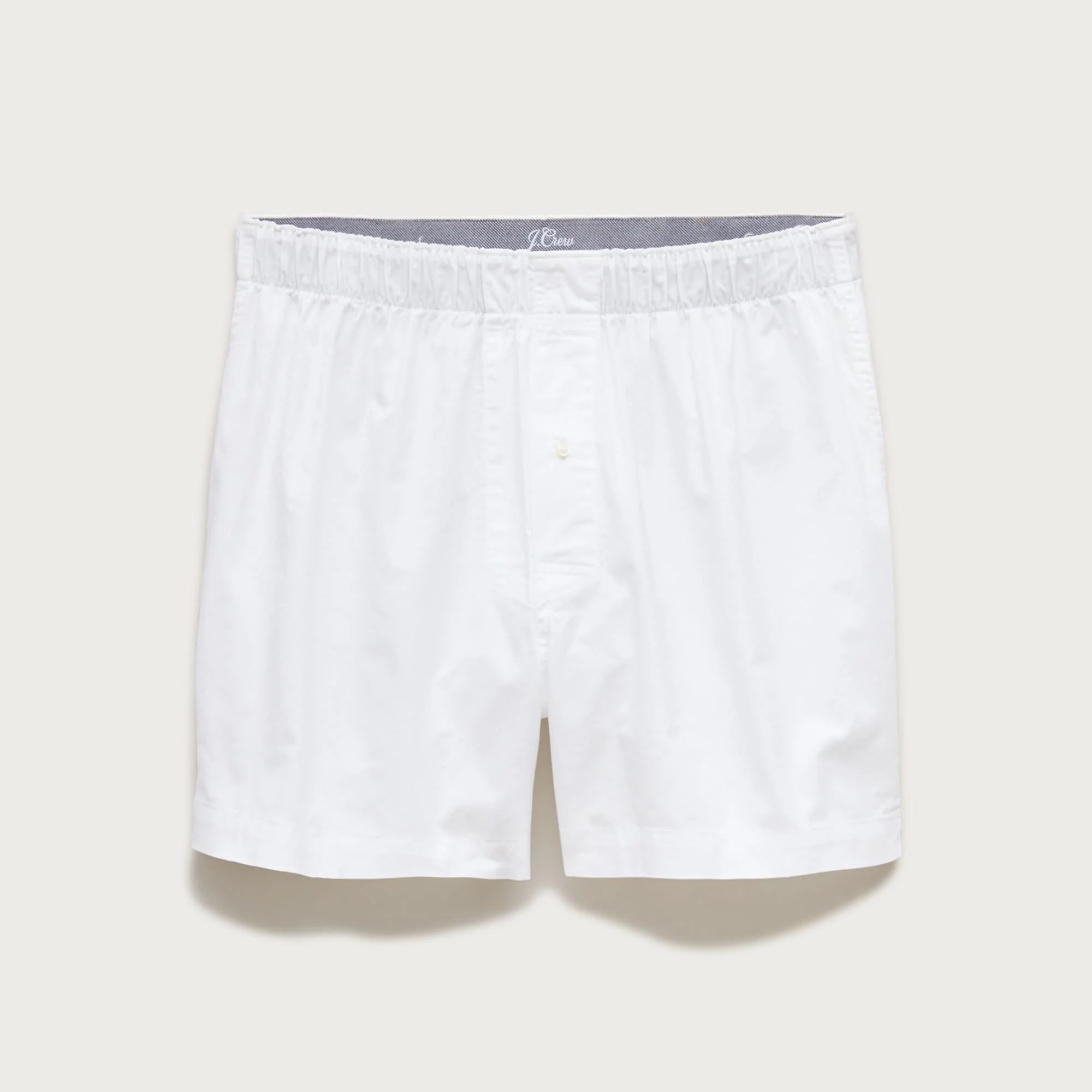Boxer short in Broken-in organic cotton oxford - 1