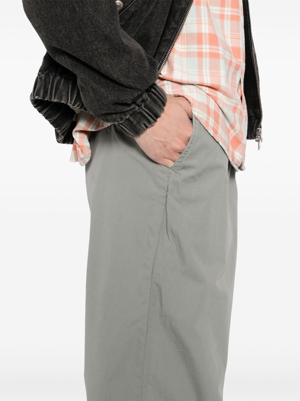 straight-leg trousers - 5