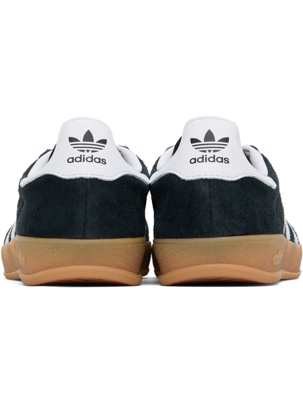 Black & White Gazelle Indoor Sneakers - 2