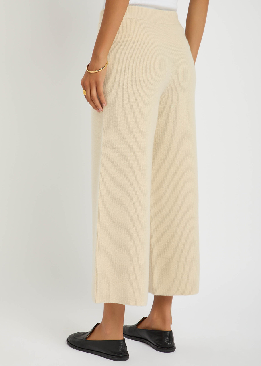 Joseph Ribbed Knit Culotte Trousers - 3