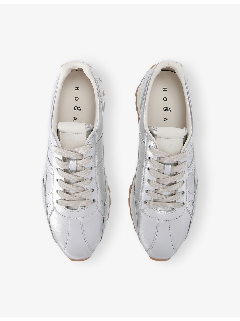 Allacciato H 671 Leather Low-Top Trainers - 2