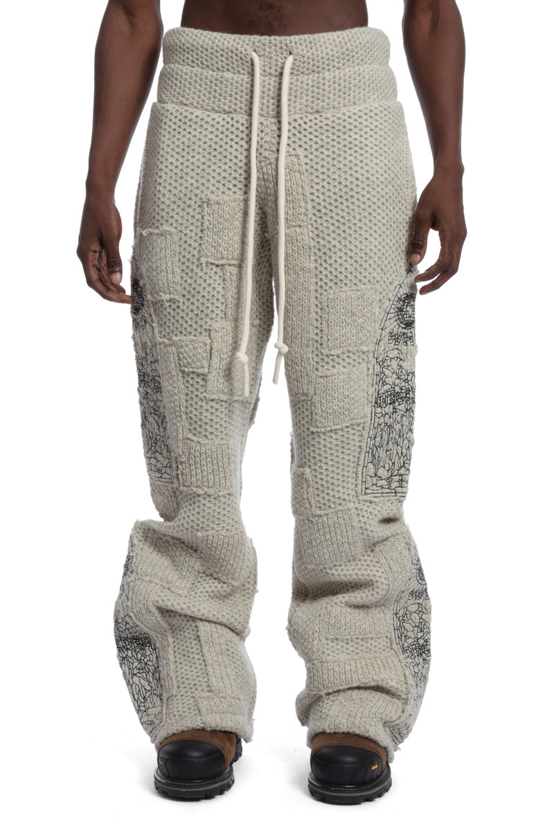 WAFFLE WINDOW SWEATPANT 4