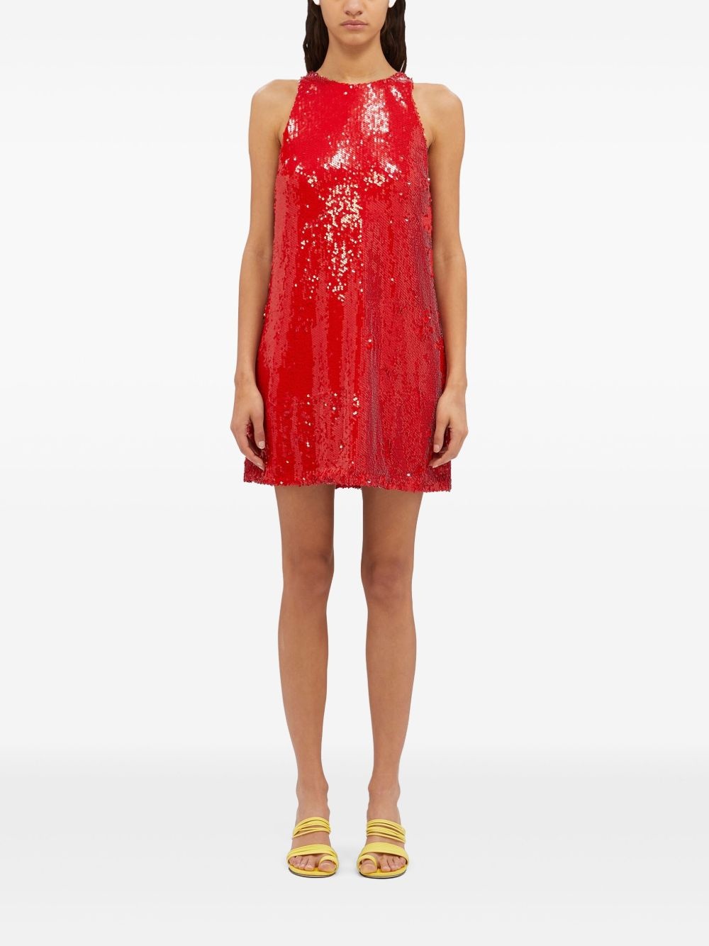 sequin-embellished mini dress - 2
