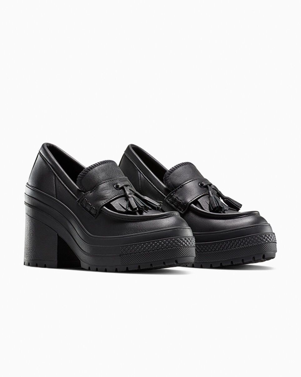 Chuck 70 De Luxe Heel Loafer Platform Leather - 5