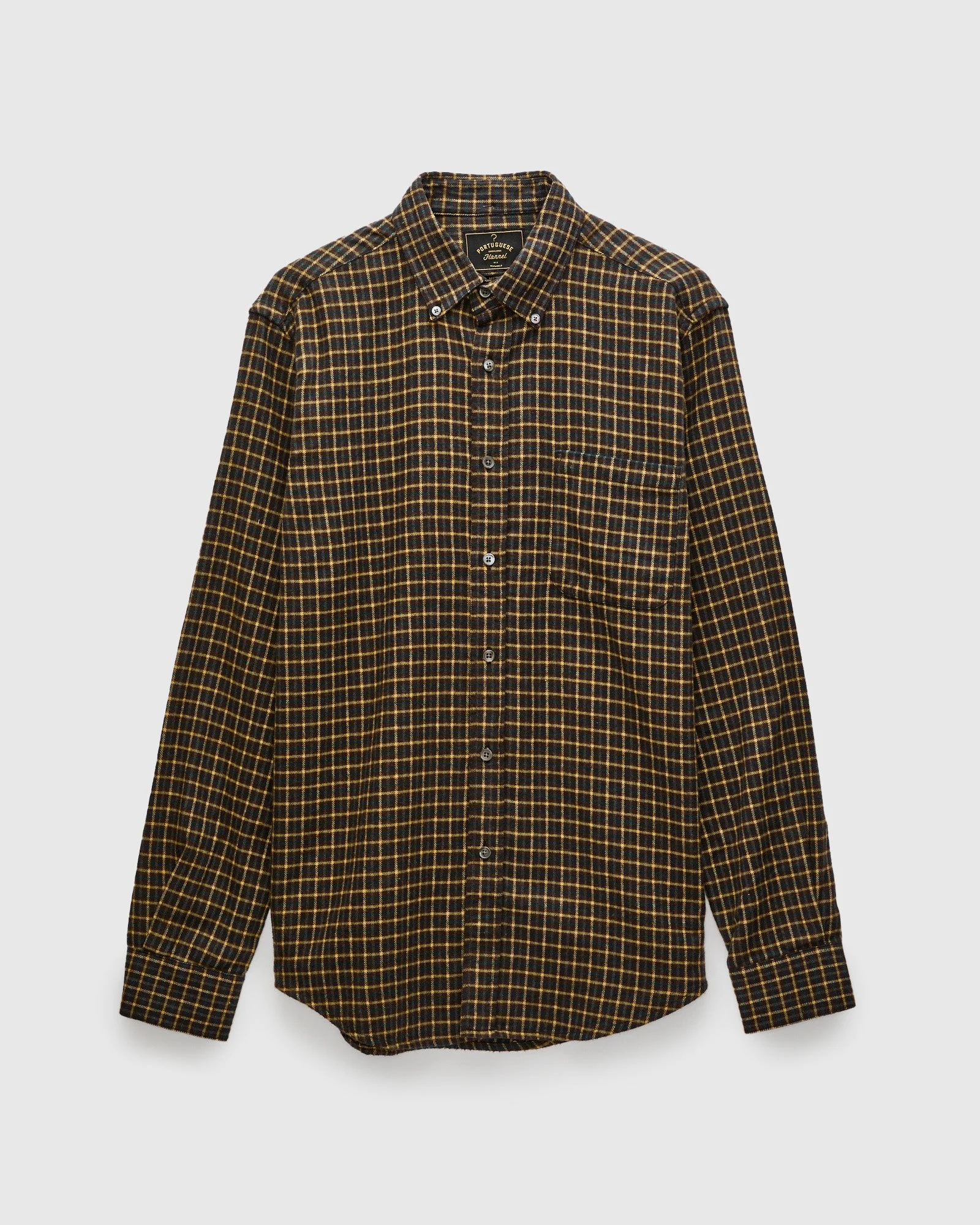 Terra Button-Up Shirt in Brown - 1