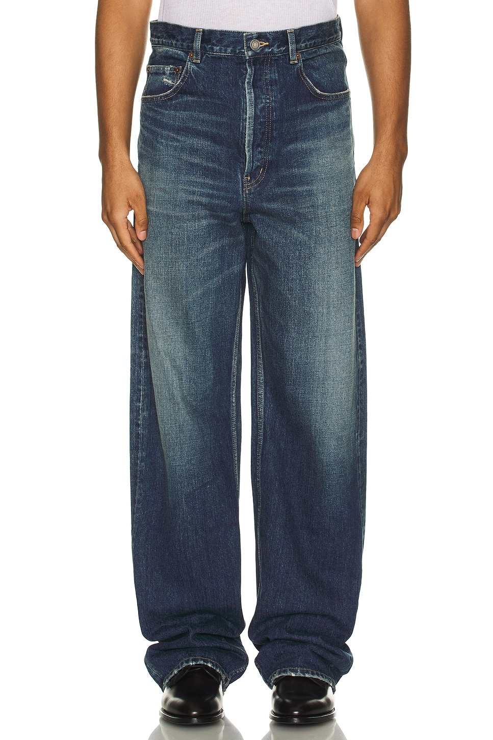 High Rise Wide Leg Jean - 3
