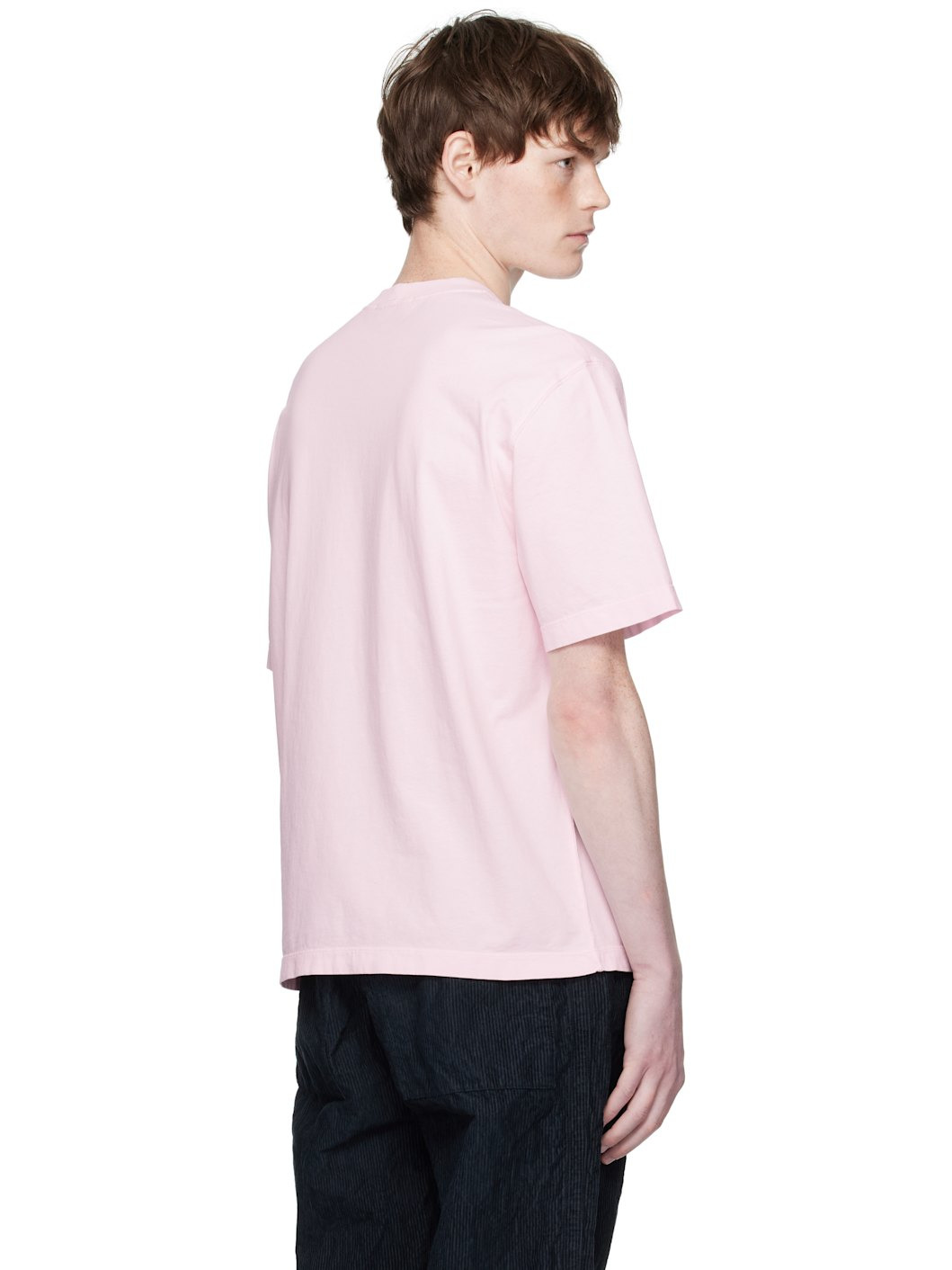 Pink 2100025 Combed Organic Cotton Jersey T-shirt - 3