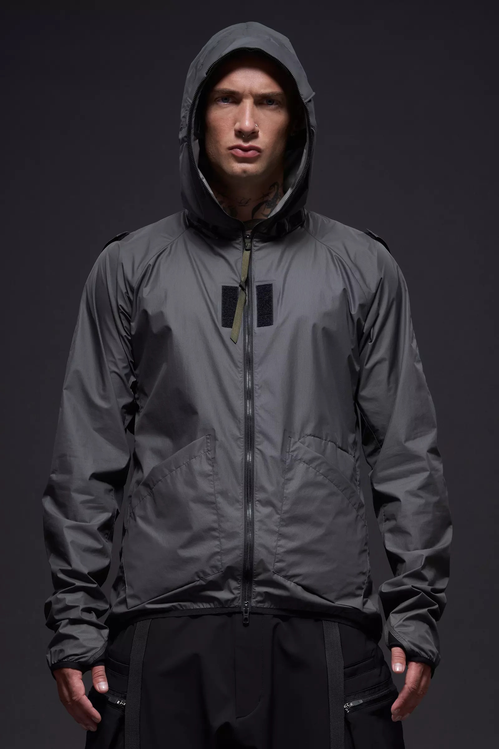 J118-WS Packable Windstopper® Jacket Gray - 9