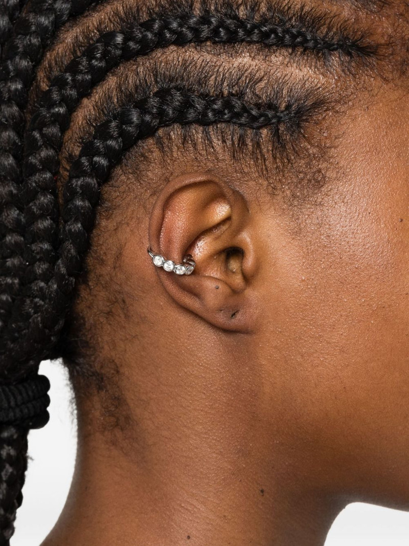 Completedworks Arc crystal-embellished ear cuff outlook