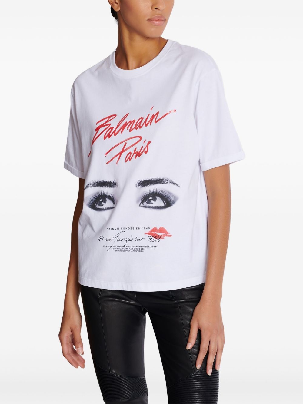 Eyes-print T-shirt - 6