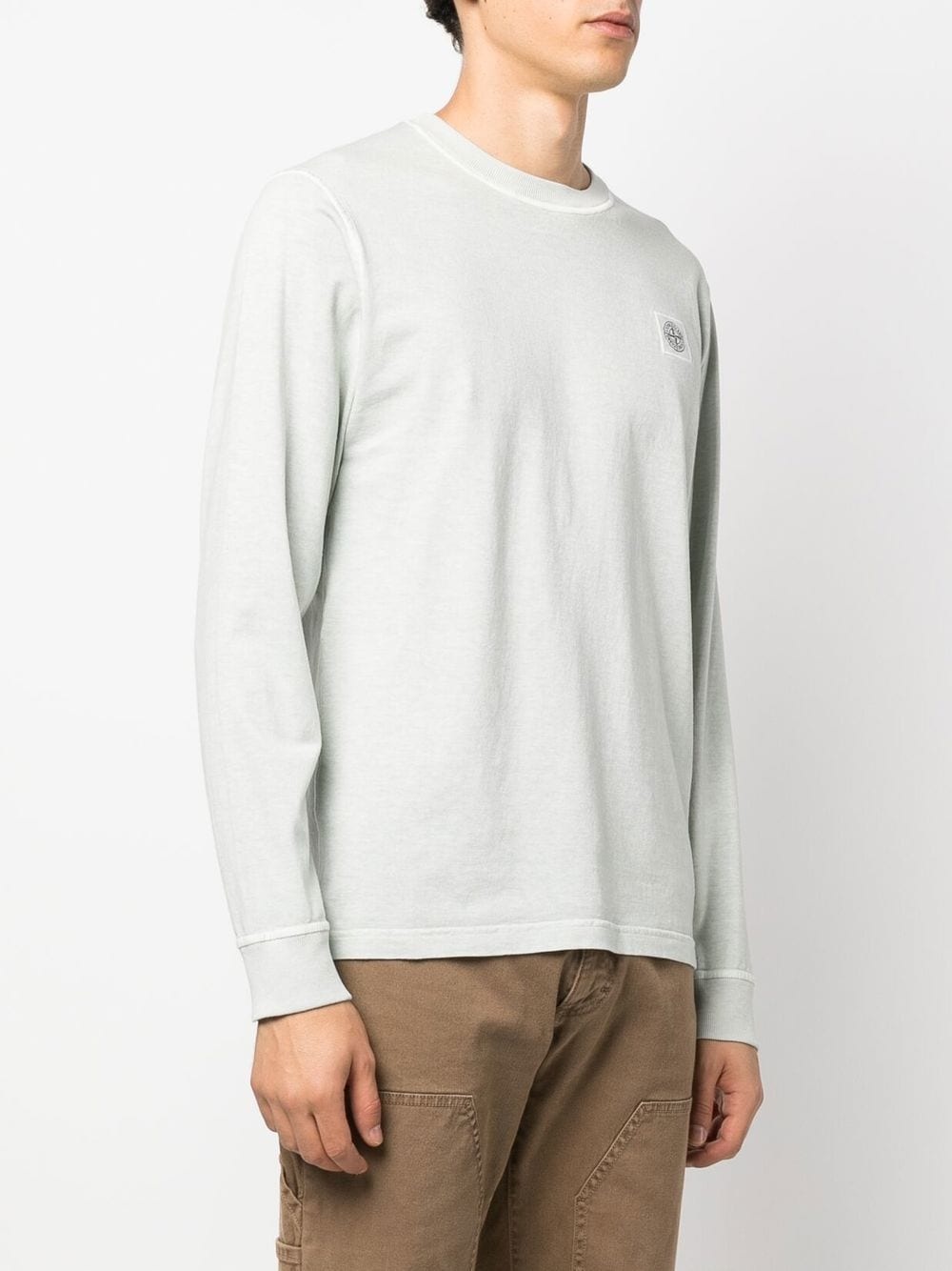 Compass-patch long-sleeve T-shirt - 3