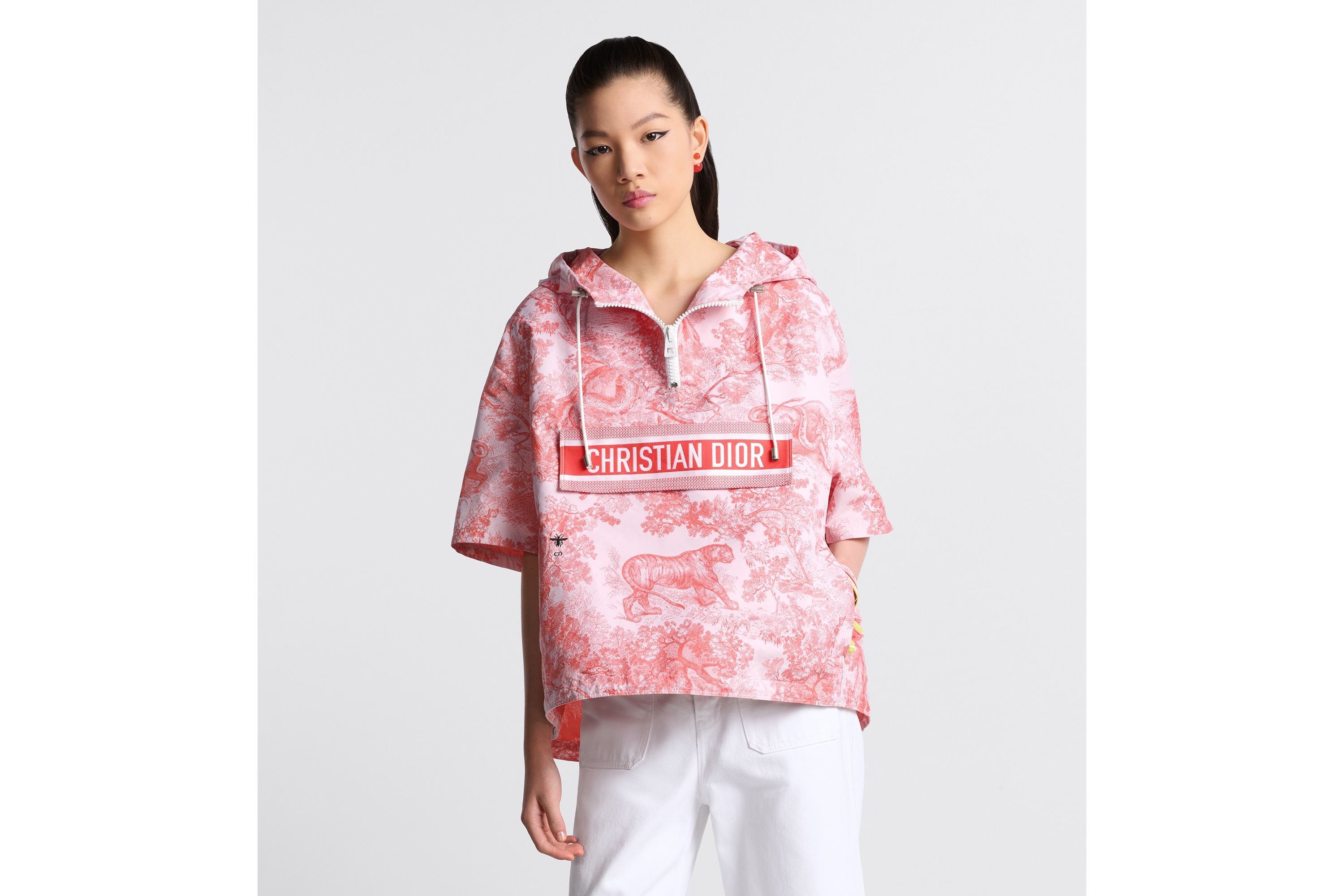 Dioriviera Short-Sleeved Hooded Short Anorak - 2