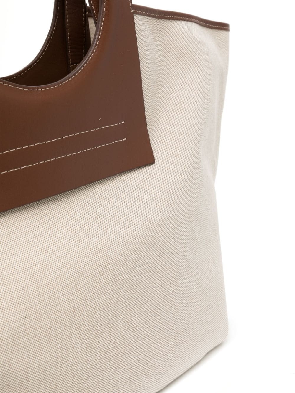 large Cala leather tote bag - 4